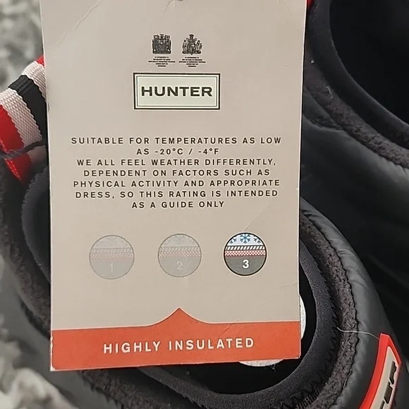 HUNTER WINTER BOOTS SIZE 10 WOMEN BRAND NEW, BLACK - Picture 13 of 13